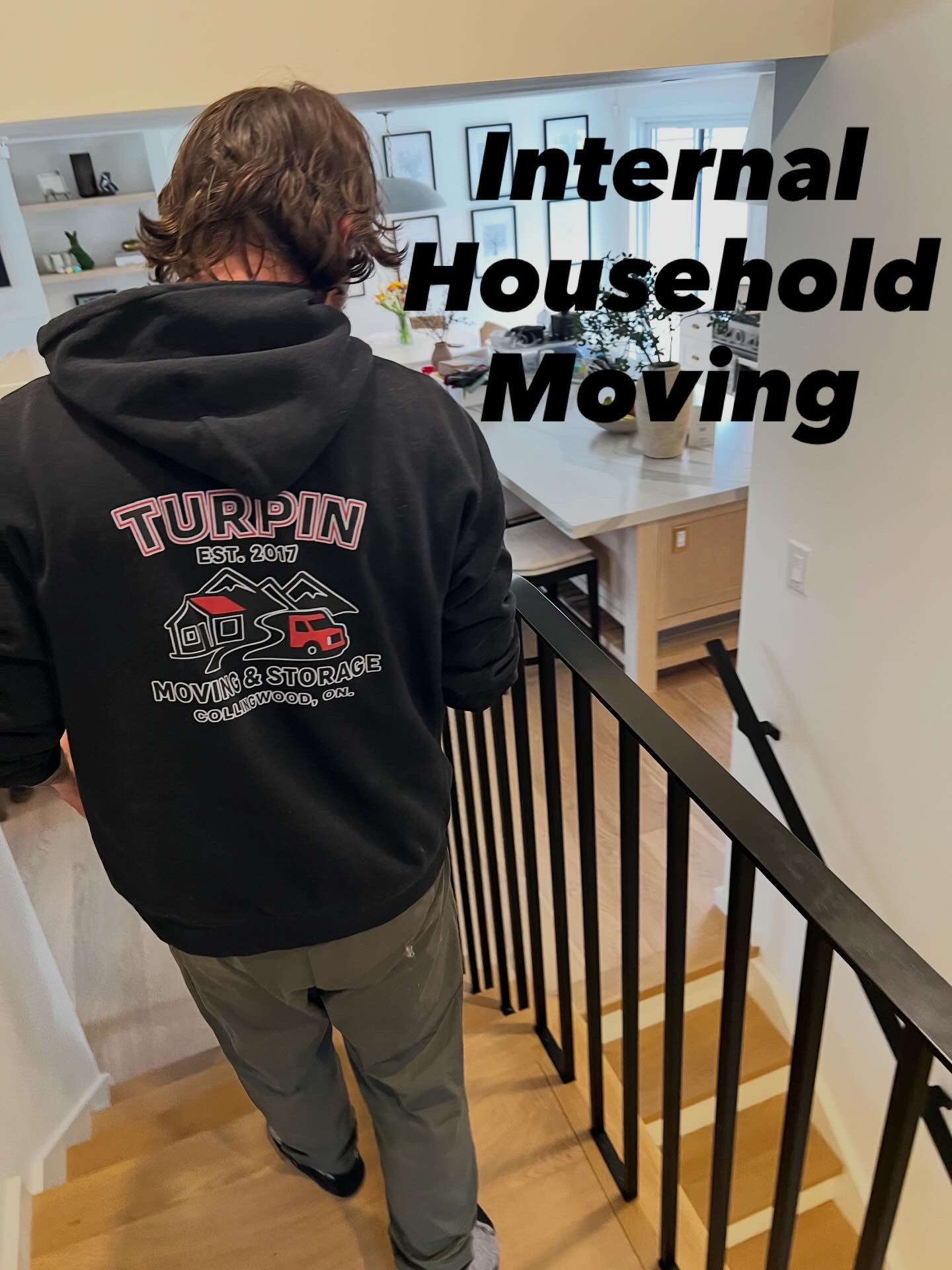 Turpin Moving crew member on-site